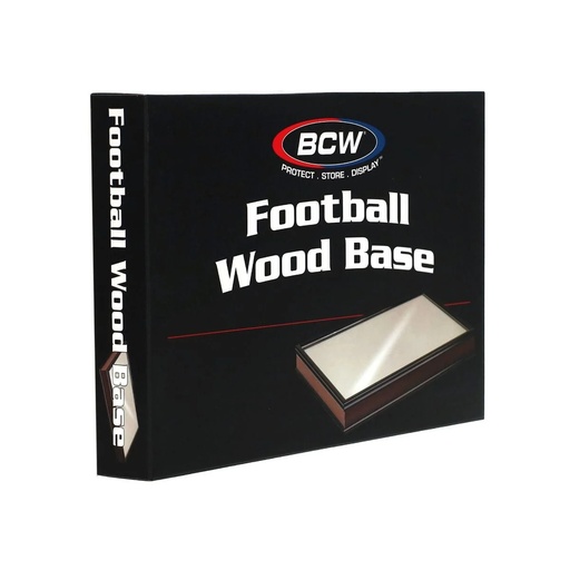 [1-WB-FH] BCW Wood Base for Football Holder