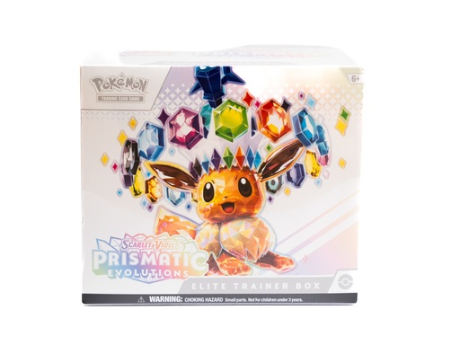 [100-10013] Pokemon Scarlet & Violet - Prismatic Evolutions Elite Trainer Box