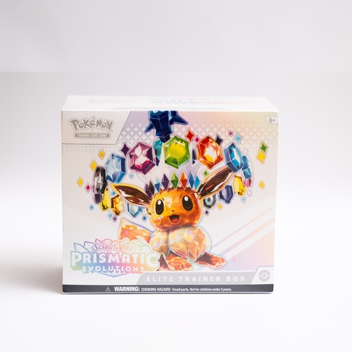 [100-10019] Pokemon Scarlet & Violet-Prismatic Evolutions Elite Trainer Box