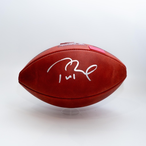 [FTBLBR0111] Thomas Edward Patrick Brady Junior NFL - Sign Ball Football