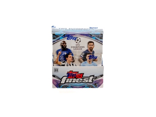 [PKG011225] UEFA Champions League Topps Finest 2021-2022 Box (2 Autographs Per Master Box! Hobby 2 Mini Boxes)