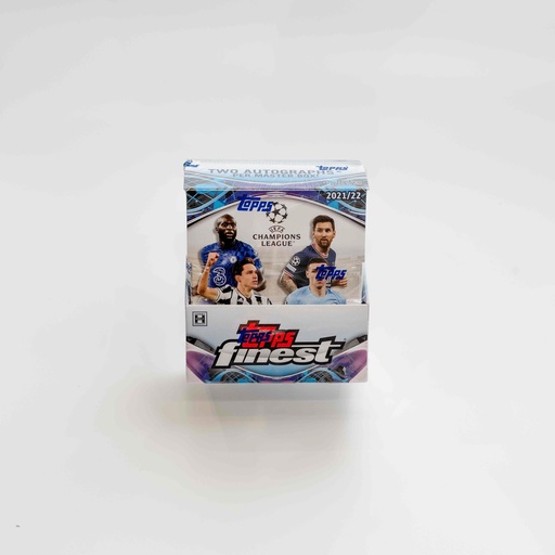 [PKG011225] UEFA Champions League Topps Finest 2021-2022 Box (2 Autographs Per Master Box! Hobby 2 Mini Boxes)