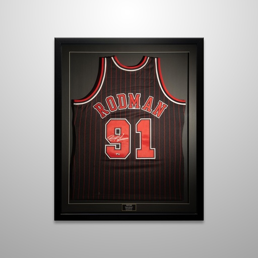 [JRSYRO0233] Dennis Keith Rodman (Rodman) - Sign Basketball Jersey 