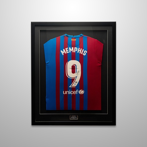 [JRSYDE0093] Depay Memphis Auto (Barcelona/21-22/Home) Jersey