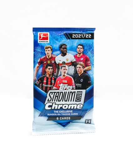 [PKG011222] DFL-Stadium Club Chrome 2022 Hobby (Pack)