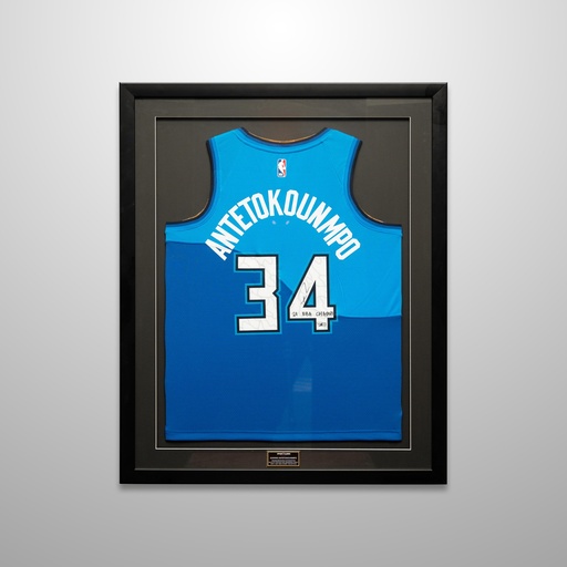 [JRSYAN0058] Giannis Antetokounmpo (Antetokounmpo) - Sign  Basketball Jersey