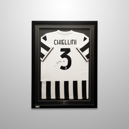 [JRSYCH0025] Giorgio Chiellini Autographed Juventus Jersey