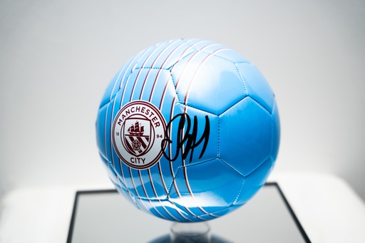 [SCCRHA0011] Haaland Erling Auto (Man City/Puma/Blue) Soccer Ball