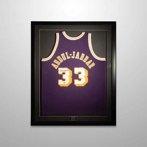 [JRSYAB0021] Kareem Abdul-Jabbar (Jabbar) - Sign Basketball Jersey 