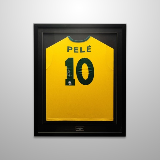 [JRSYPEL196] Edson Arantes do Nascimento (Pele) - Sign Soccer Jersey  