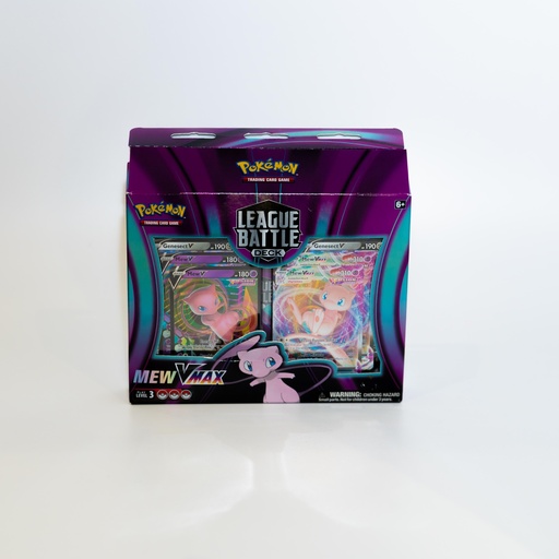 [290-82112] Pokémon Mew V Max League Battle Deck Collection Box