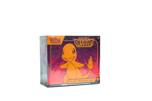 [186-85391] Pokemon Scarlet & Violet Obsidian Flames Elite Trainer Box 