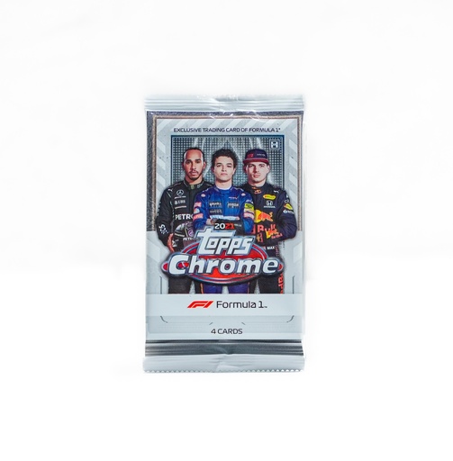 [FGC004486] Topps Chrome Formula 1 2021 Hobby Lite- Find 4 Exclusive Raywave Parallels Inside Per Box