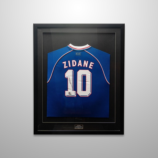[JRSYZI0019] Zidane Zinedine Auto (France FF/Home/Blue) Jersey