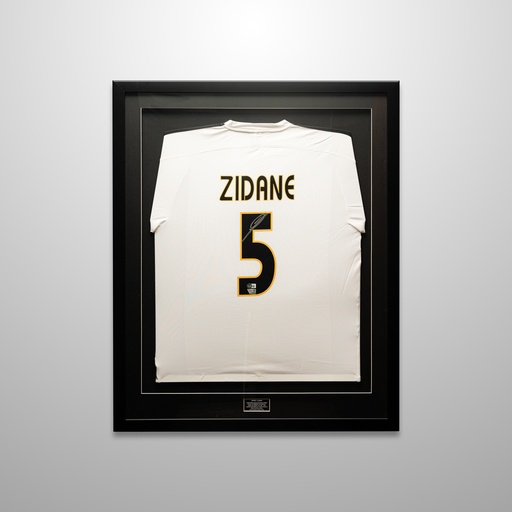 [JRSYZI0018] Zidane Zinedine Auto (Real Madrid/04/UEFA/Wht/Lng/Adi) Jersey