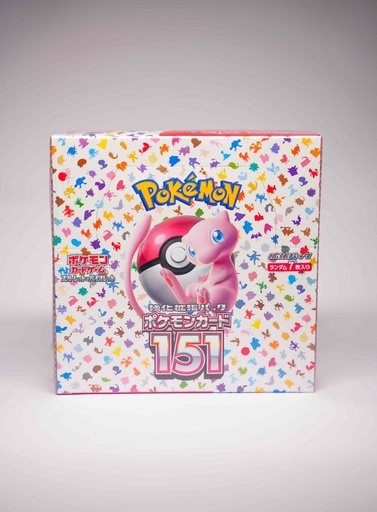 [202307PK01] Pokemon Scarlet & Violet 151 Booster (Japanese)