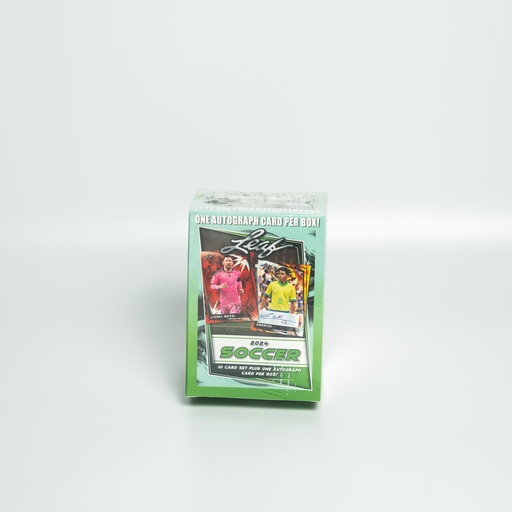 [2024LEAFSOCCERBLASTER] 2024 Leaf Soccer Blaster Box-One Autograph Per Box